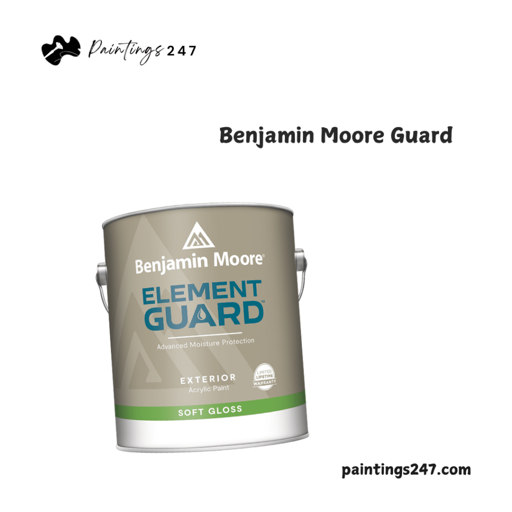 A view of Benjamin Moore Guard