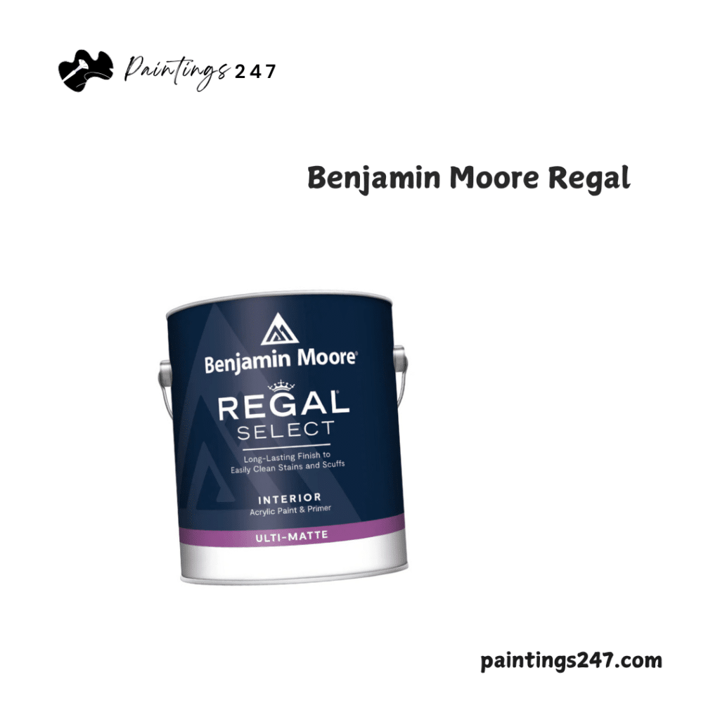 A view of Benjamin Moore Regal 