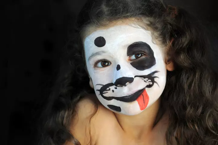 Puppy Face Paint Idea