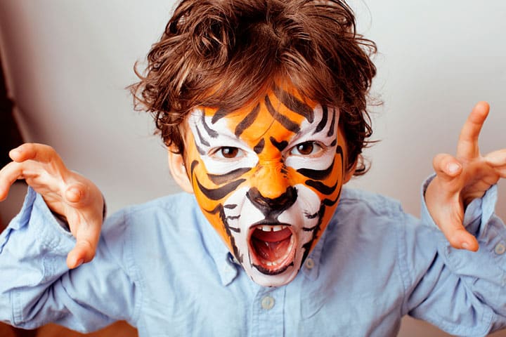 Tiger Face Paint