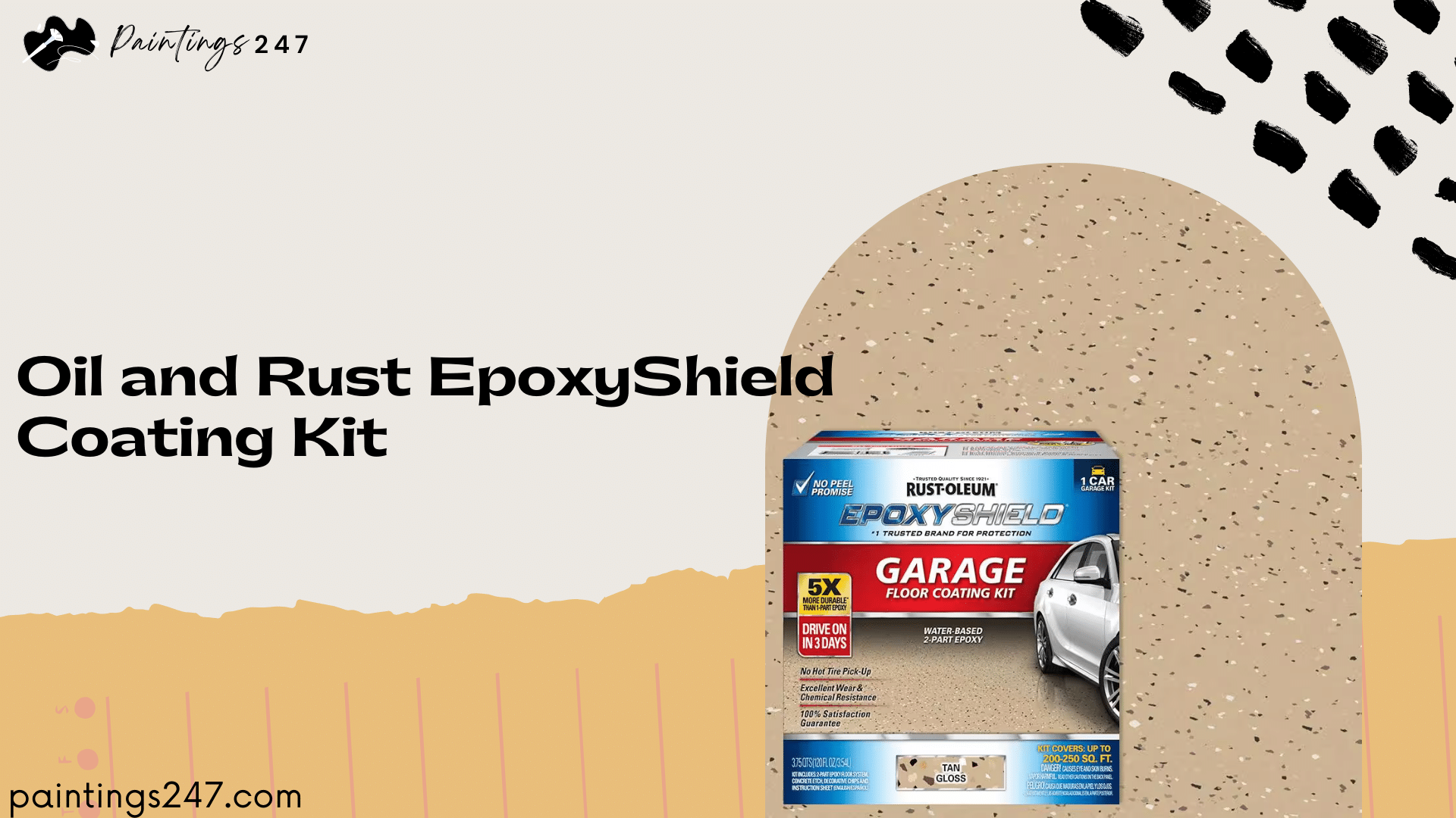 Oil and Rust EpoxyShield Coating Kit