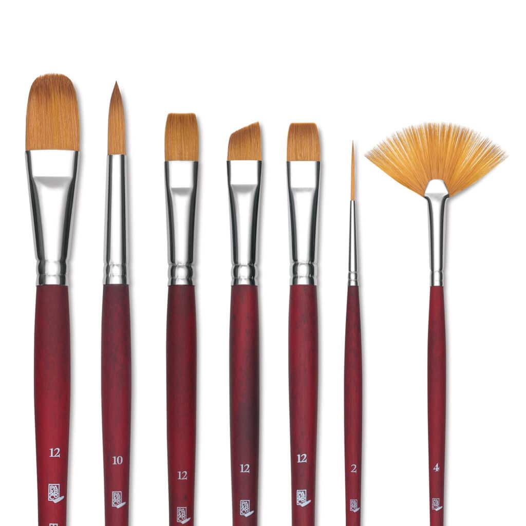 priceton valvetouch series painting brushes