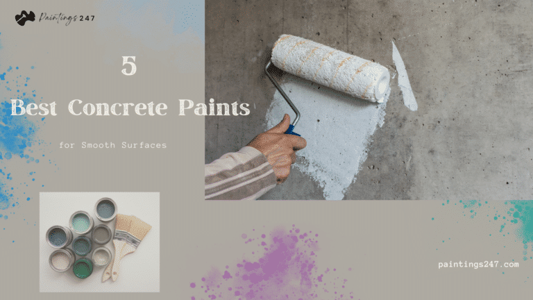 Best Concrete Paints for Smooth Surfaces