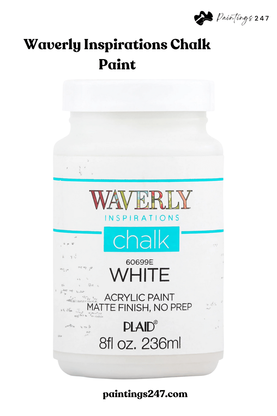 Waverly Inspirations Chalk Paint on an isolated white background