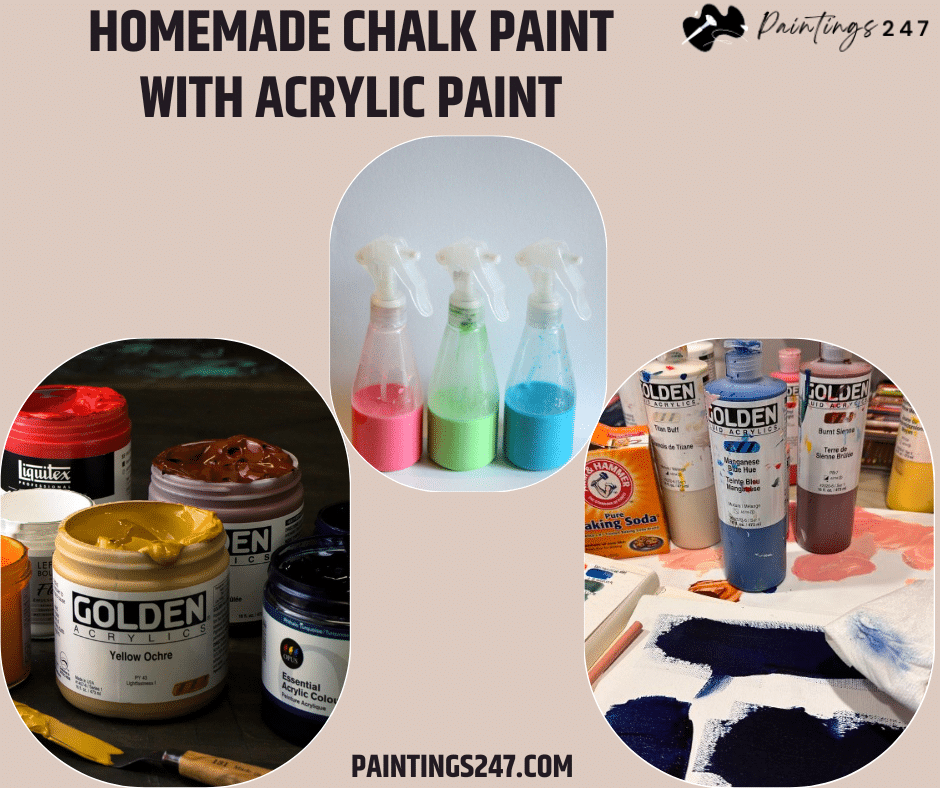 How to Make Chalk Paint with Acrylic Paint