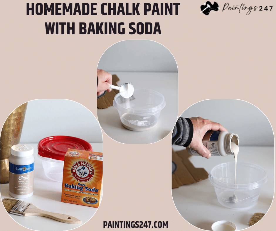 How to Make Chalk Paint with Baking Soda