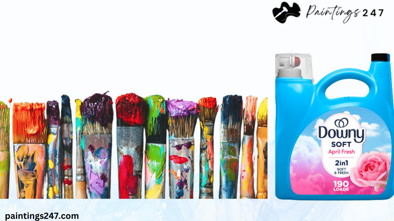 Use Fabric Softener To Clean Oil Paint Brushes