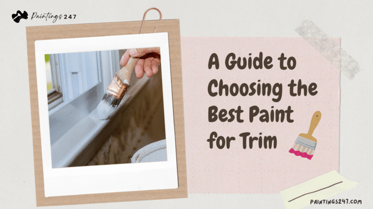 The best paint for trim to choose