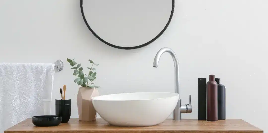 semi gloss paint finish in bathroom