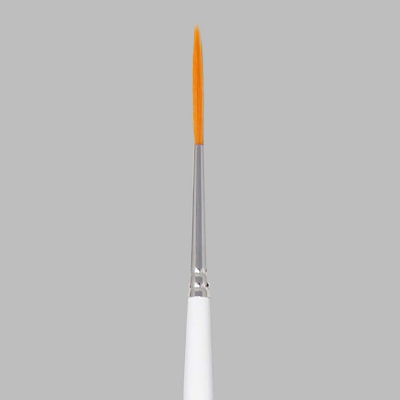 close up of a small script brush close up of a small script brush