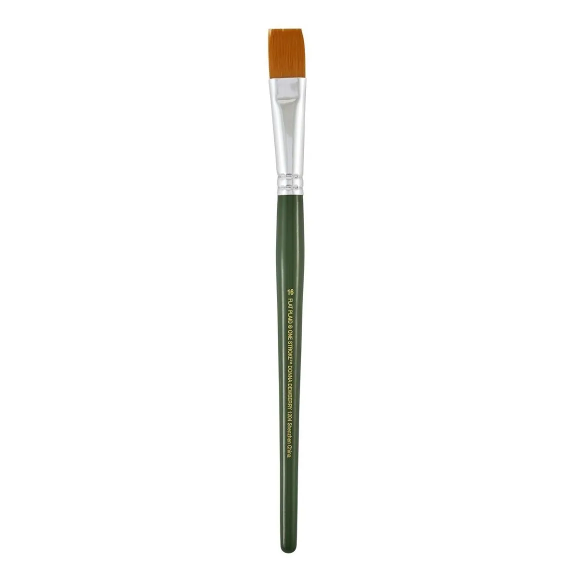 flat brush on a white background flat brush on a white background