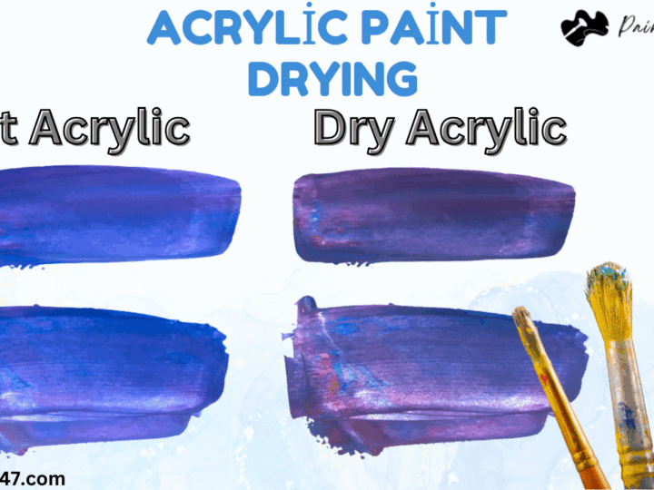 Blue Colorful Artistic Paint Splash and Paint Brushes Youtube Thumbnail