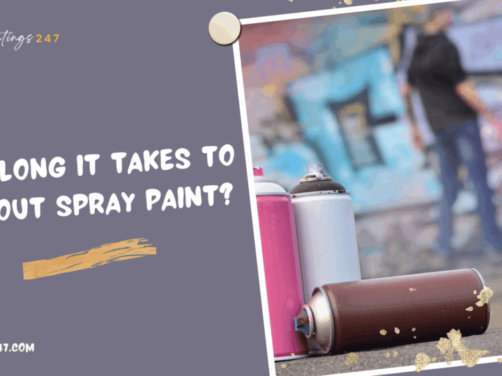 How Long it Takes to Dry Out Paint ( )