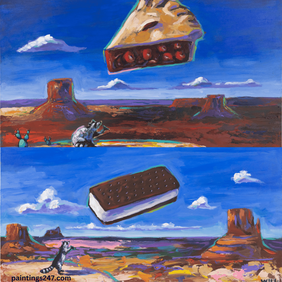Silly Landscape Painting Silly Landscape Painting