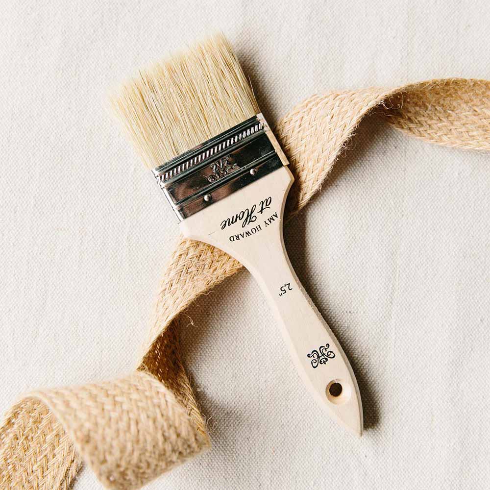 chip brush on a beige cloth chip brush on a beige cloth