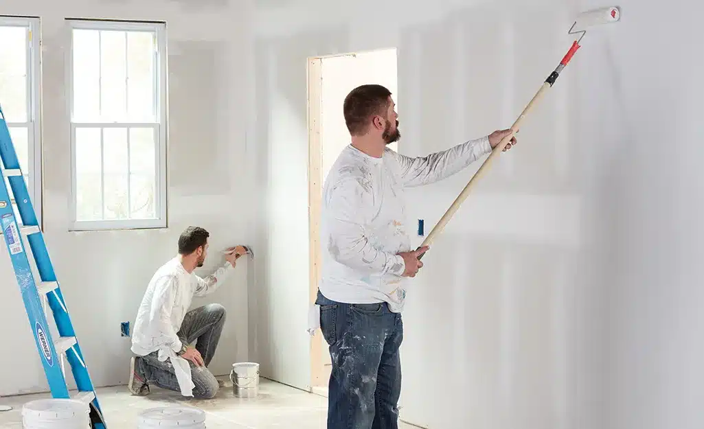 professionals priming the wall professionals priming the wall